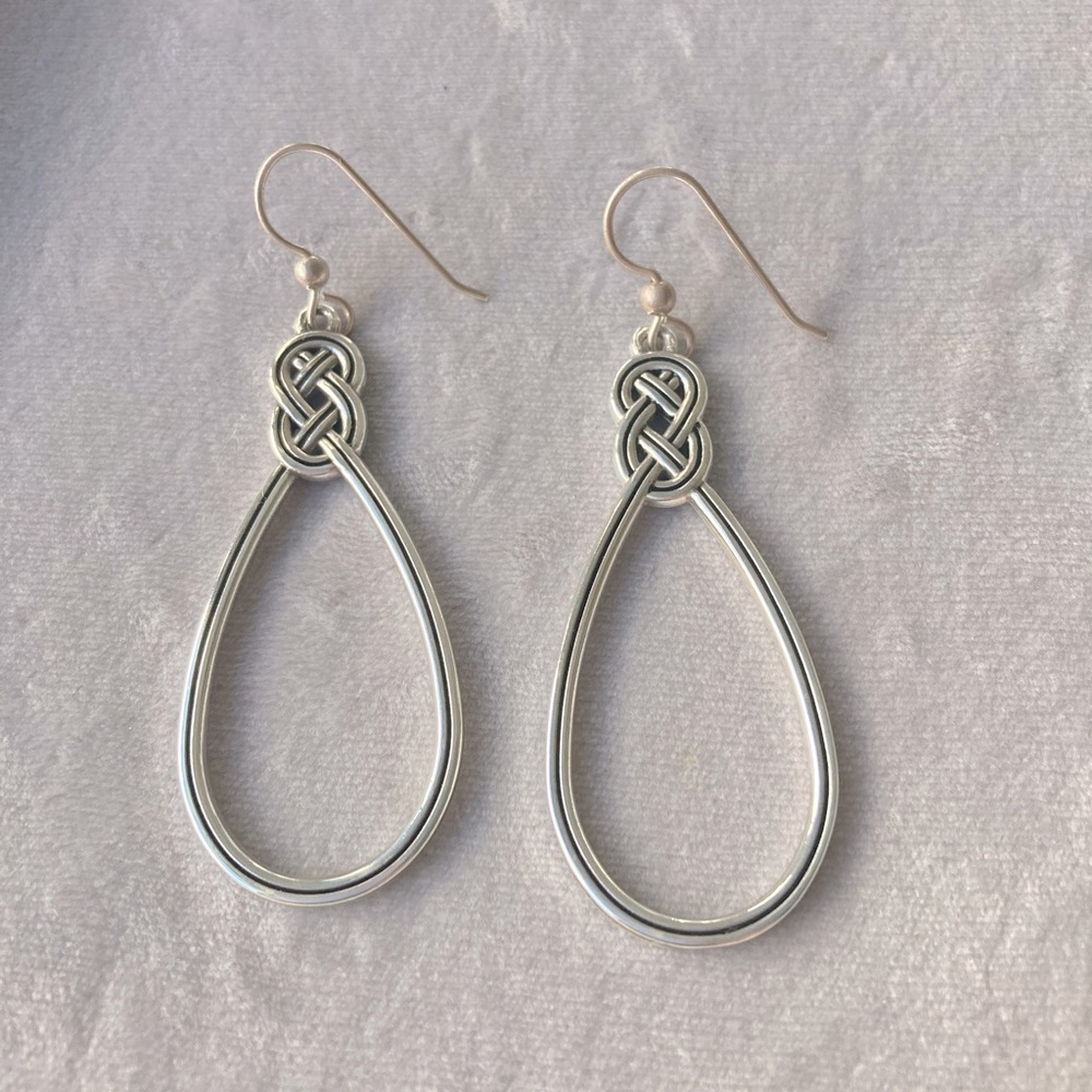 Brighton Interlock French wire earring